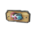 Prized Cloudy Plentifin Plaque