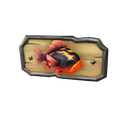 Prized Firelight Devilfish Plaque