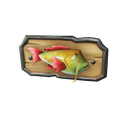 Prized Russet Wildsplash Plaque