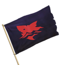 Relentless Foe Feared Flag