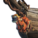 Royal Sea Squirrel Figurehead