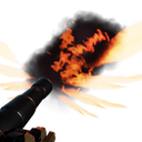 Smouldering Pegasus Cannon Flares