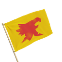 Sunshine Parrot Flag