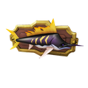 Treasured Twilight Stormfish Plaque