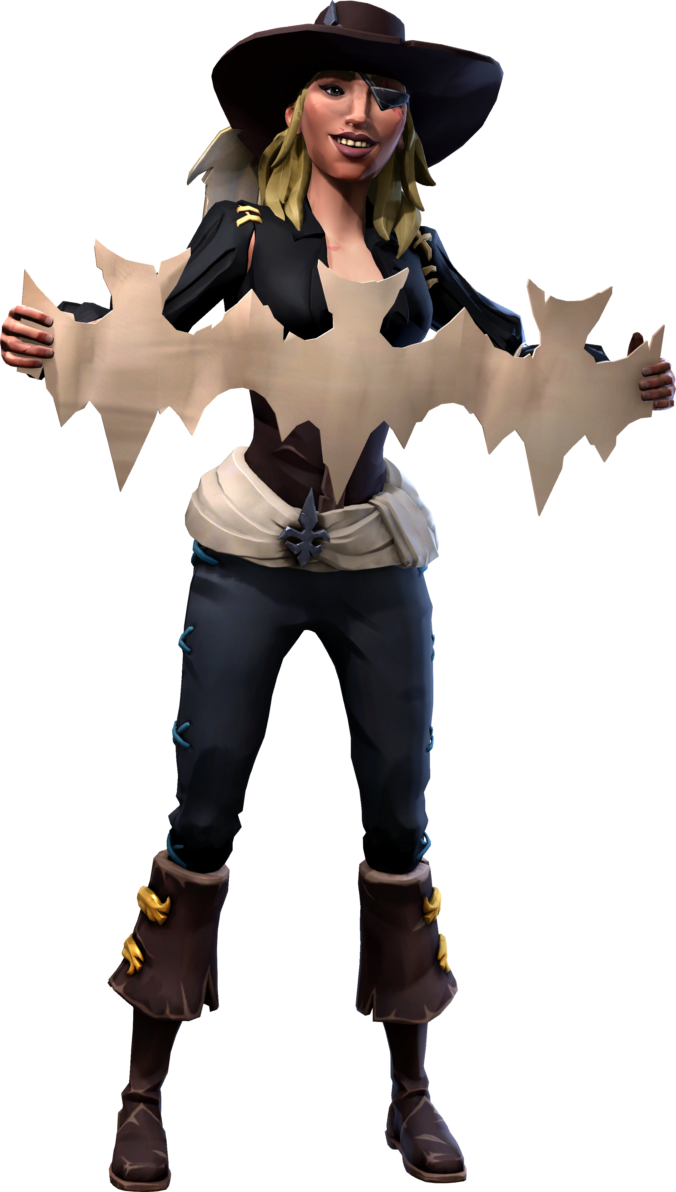 Bat Cutout Emote